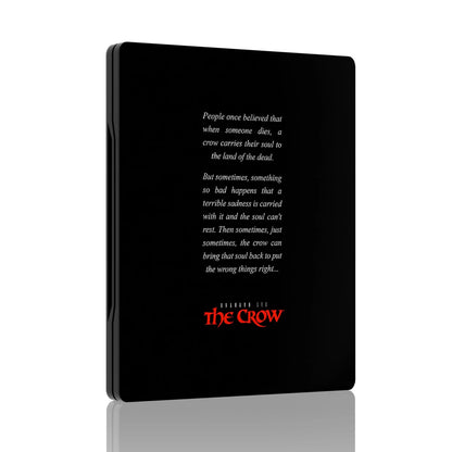 PRE-ORDER: The Crow Limited Edition Steelbook 4K Ultra HD