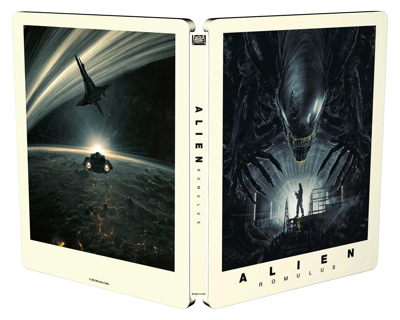 PRE-ORDER: Alien Romulus Limited Edition Steelbook (UK) 4K Ultra HD + Blu-Ray (Region Free)