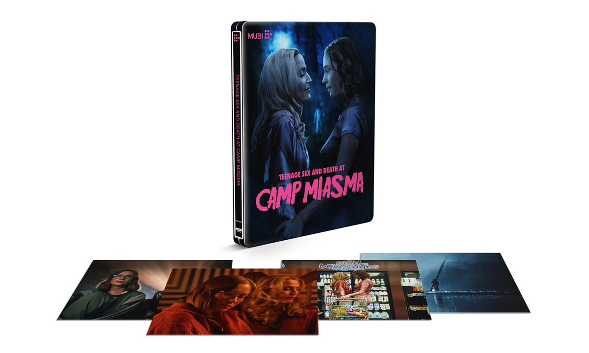 PRE-ORDER: Teenage Sex and Death At Camp Miasma (UK) Limited Edition Steelbook 4K Ultra HD (Mubi)