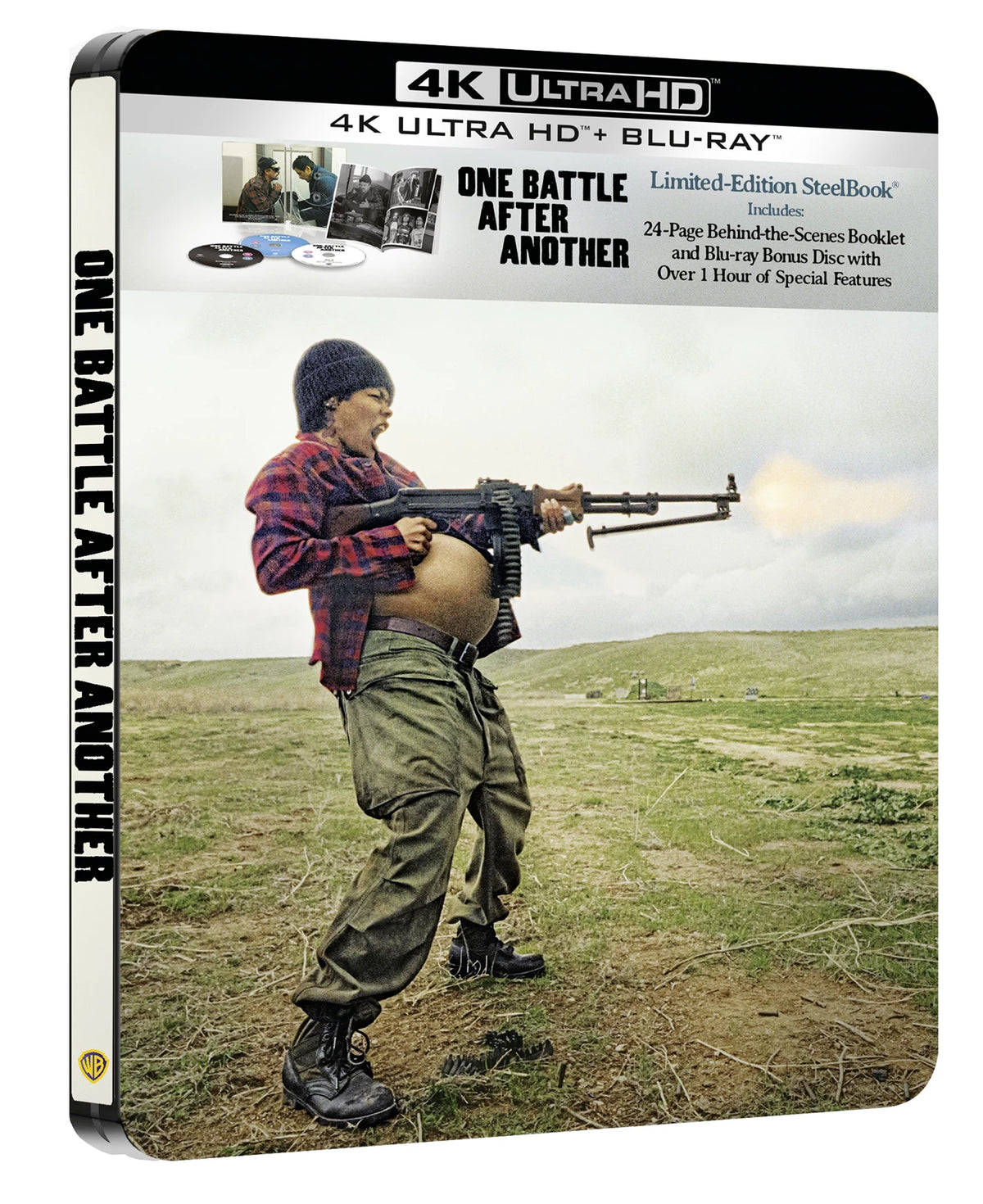 One Battle After Another Limited Edition Steelbook (UK) 4K Ultra HD + Blu-Ray (Region Free)