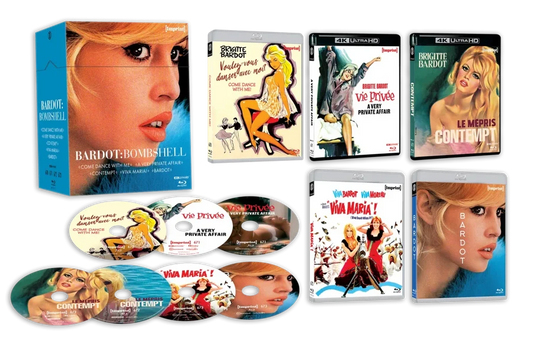 PRE-ORDER: Bardot: Bombshell (1959–2025) – 4K UHD & Blu-ray/Region Free Limited Edition Hardbox (Imprint)