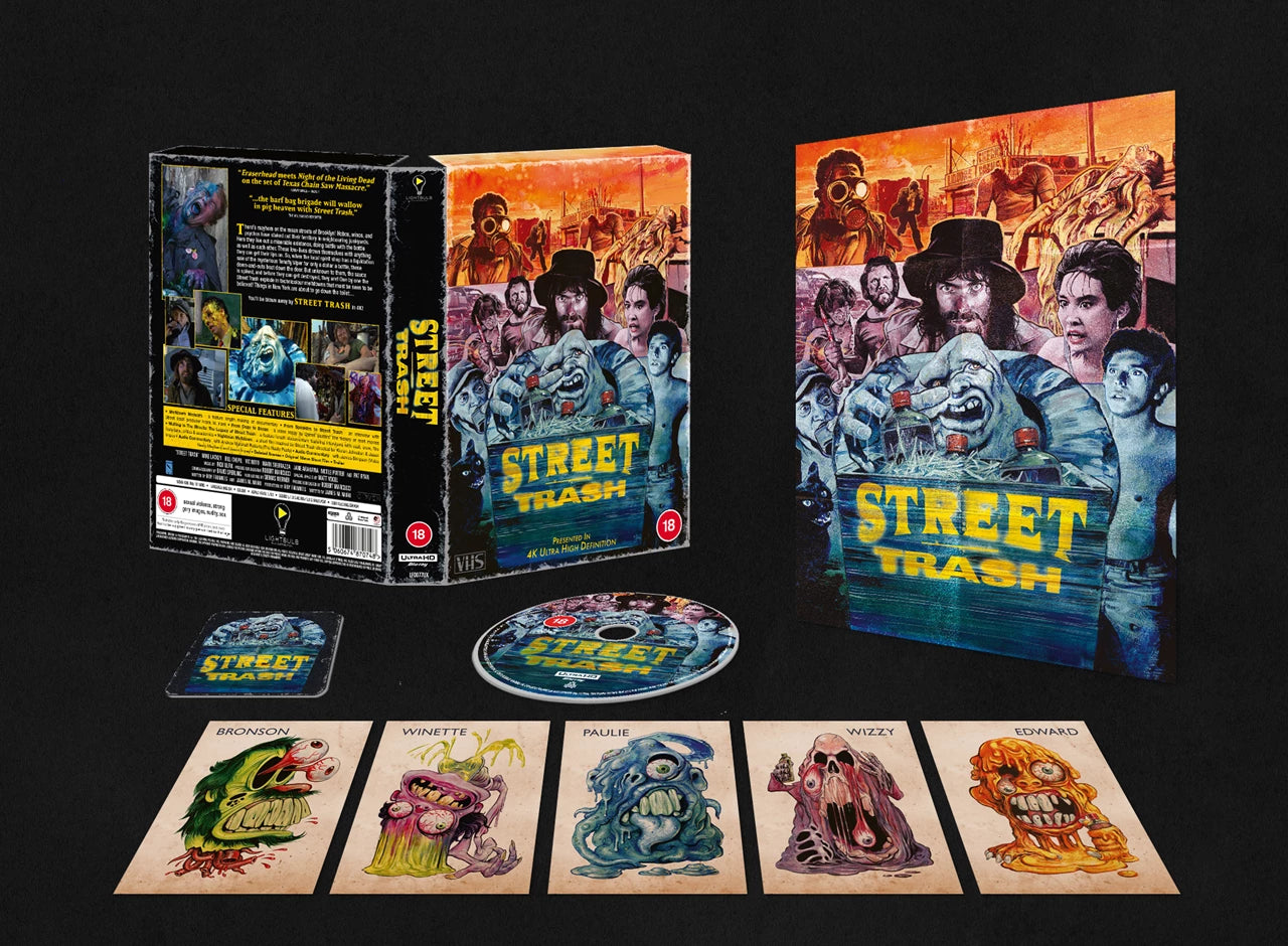 Street Trash (1987) Limited Collectors Edition VHS Box 4K Ultra HD