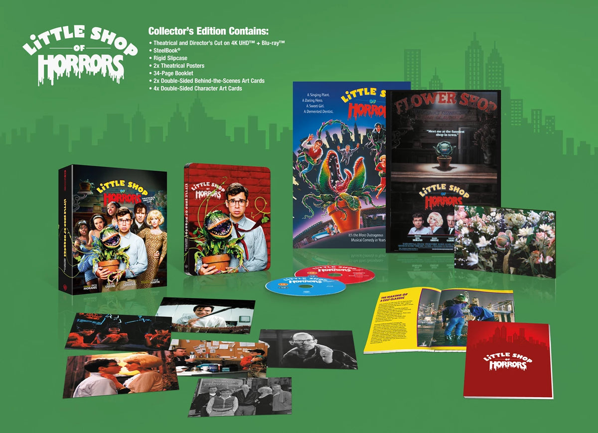 PRE-ORDER: Little Shop Of Horrors Limited Collectors Edition (UK) 4K Ultra HD + Blu-Ray (Region Free)