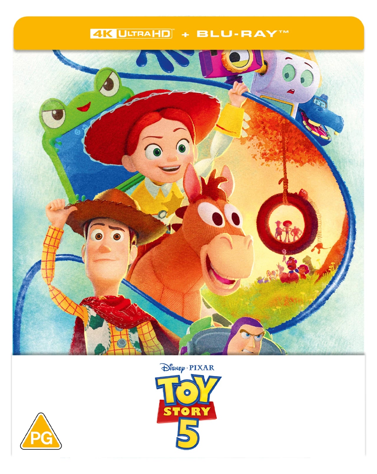 PRE-ORDER: Toy Story 5 Limited Edition Steelbook (UK) 4K Ultra HD + Blu-Ray/Region B