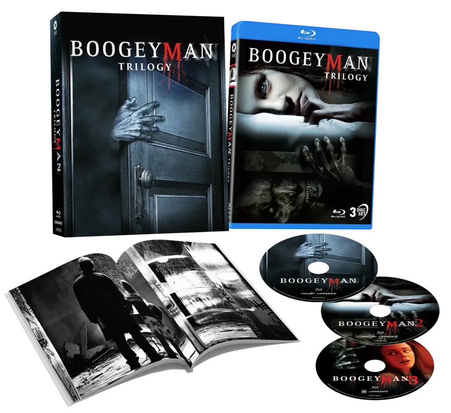 PRE-ORDER: Boogeyman Trilogy (2005 - 2008) - Blu-ray Limited Edition 3D Lenticular Hardcase + Softcover Booklet