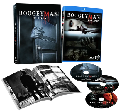 PRE-ORDER: Boogeyman Trilogy (2005 - 2008) - Blu-ray Limited Edition 3D Lenticular Hardcase + Softcover Booklet