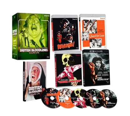 PRE-ORDER: British Bloodlines: Volume One (1971 - 1975) - 4K UHD + Blu-ray Limited Edition Hardbox + Hardcover Booklet