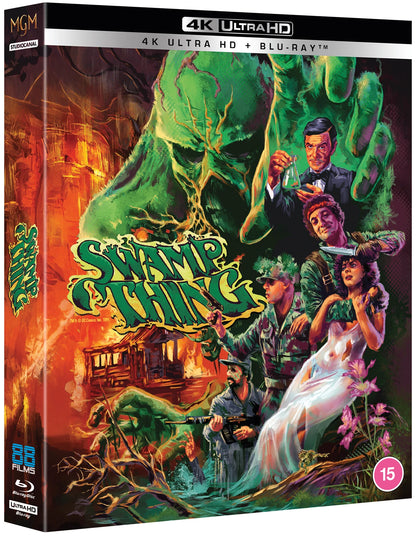 Swamp Thing Deluxe Limited Edition (UK) 4K Ultra HD + Blu-Ray (Region B)