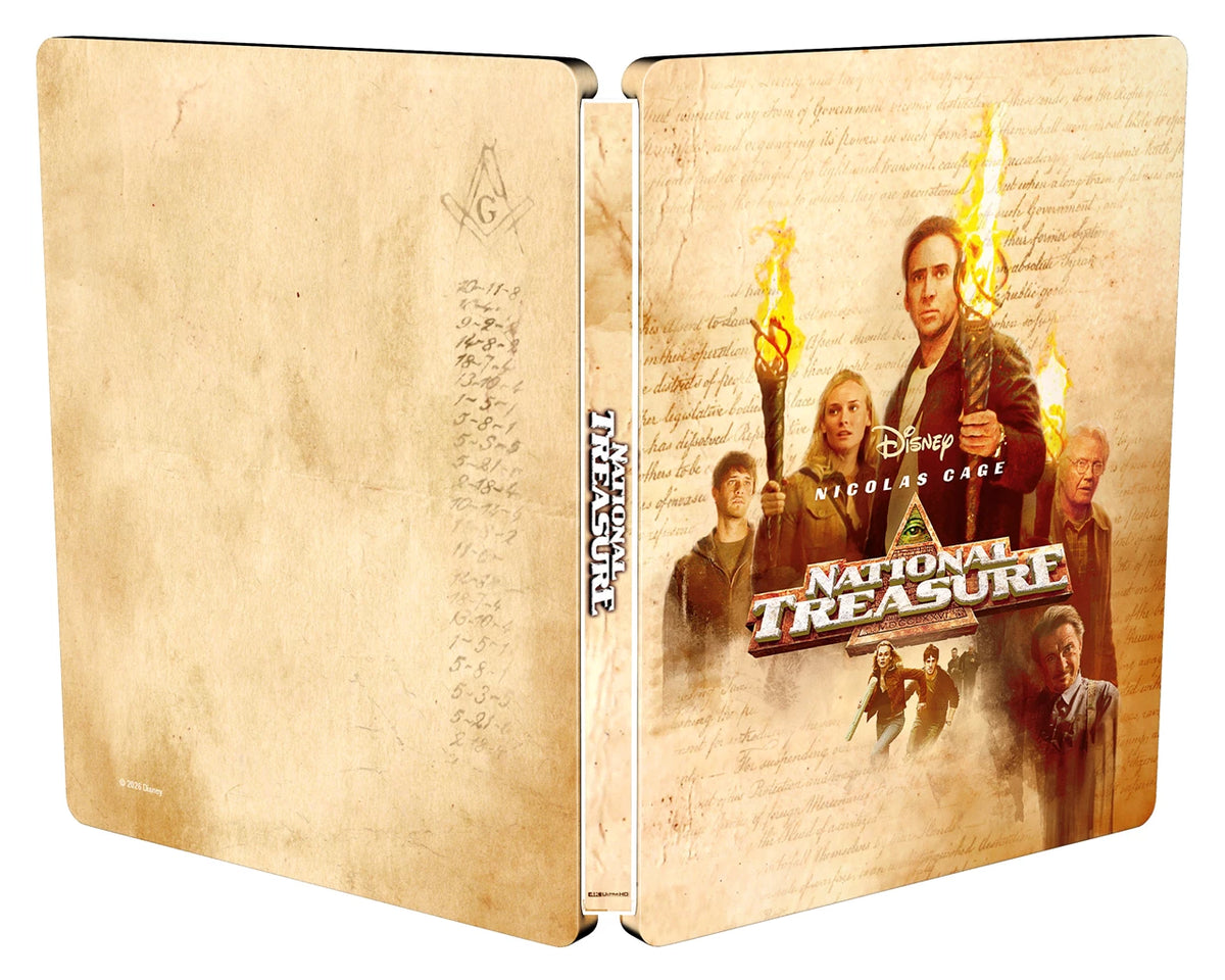 PRE-ORDER: National Treasure Limited Edition Steelbook 4K Ultra HD  (UK)