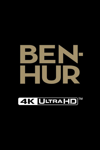 Ben Hur (1959) Limited Collectors Edition Steelbook  (UK) 4K Ultra HD + Blu-ray (Region Free)