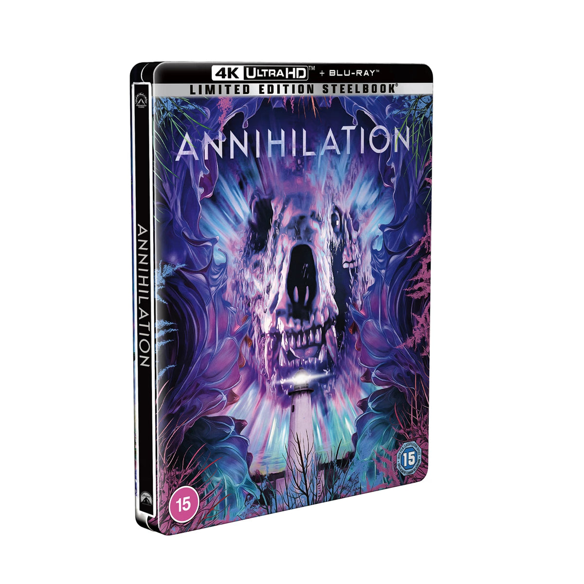 Annihilation Limited Edition Steelbook 4K Ultra HD + Blu-Ray/Region B (Paramount)