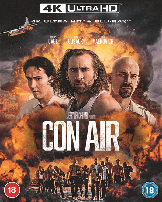 PRE-ORDER: Con Air 4K Ultra HD + Blu-Ray/Region B