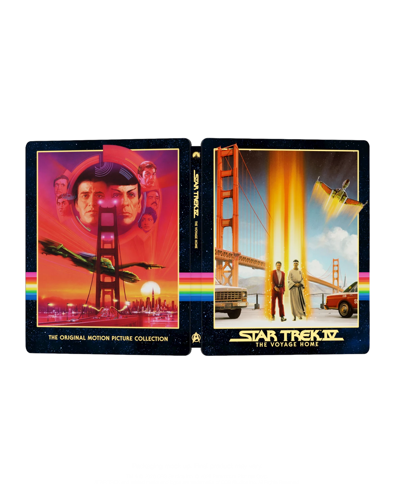 PRE-ORDER: Star Trek - The Original Motion Picture Collection Library Case (1-6) (UK) 4K Ultra HD + Blu-Ray (Region Free)