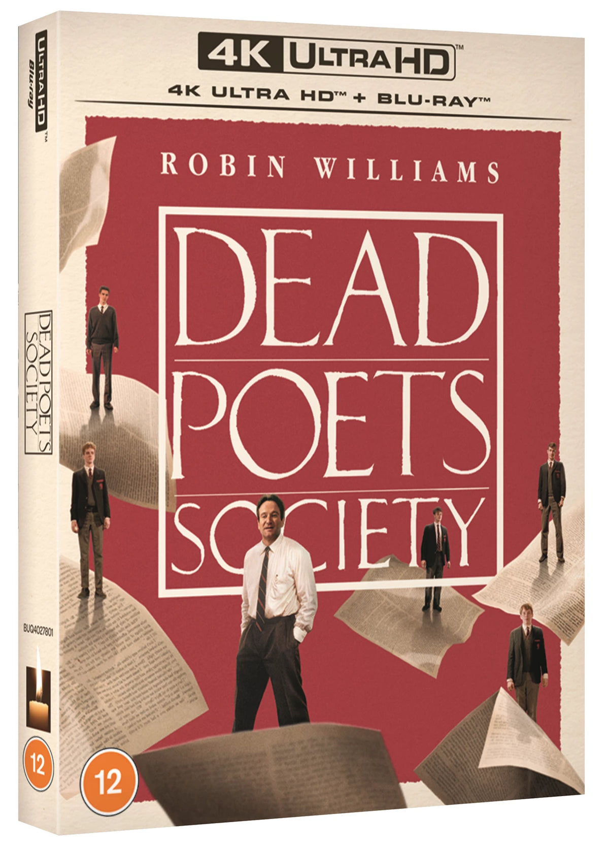 PRE-ORDER: Dead Poets Society (UK) 4K Ultra HD + Blu-Ray/Region B