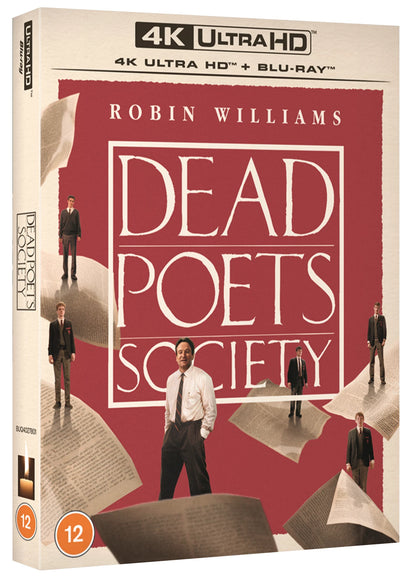 PRE-ORDER: Dead Poets Society (UK) 4K Ultra HD + Blu-Ray/Region B