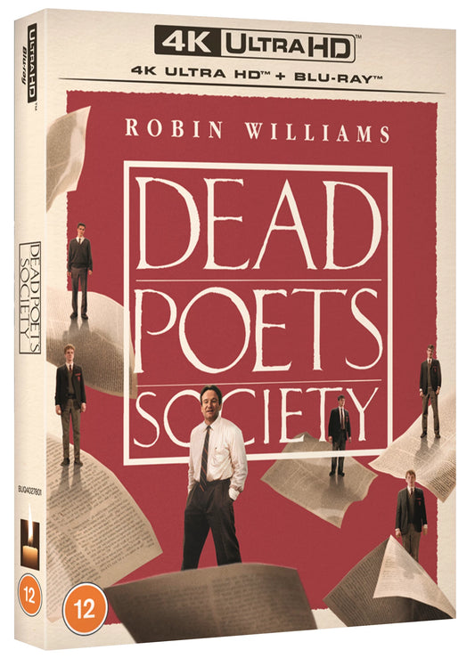 PRE-ORDER: Dead Poets Society (UK) 4K Ultra HD + Blu-Ray/Region B