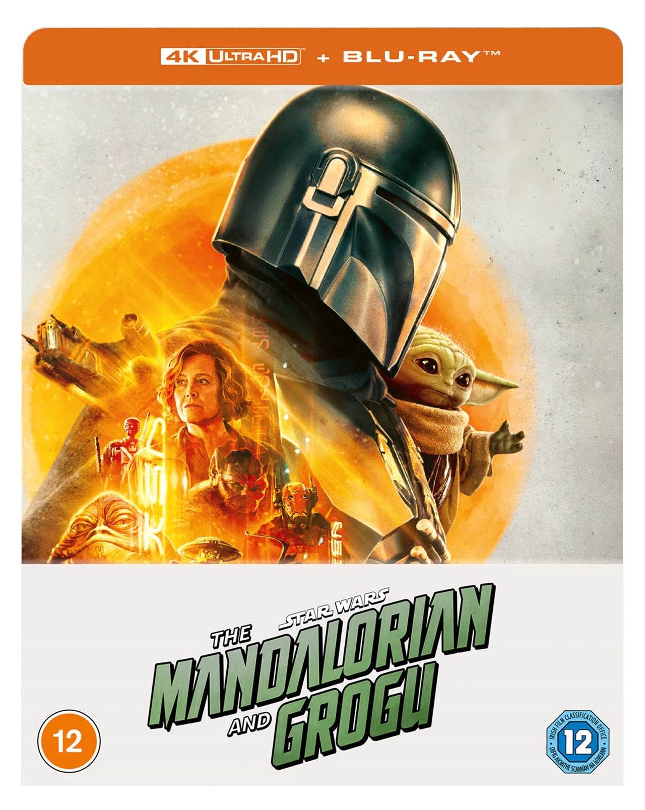 PRE-ORDER: Star Wars - The Mandalorian And Grogu Limited Edition Steelbook (UK) 4K Ultra HD + Blu-Ray/Region B