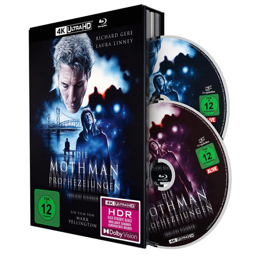 The Mothman Prophecies - Die Mothman Prophezeiungen 4K UHD + Blu-Ray (Region B) (Import/Filmjuwelen)