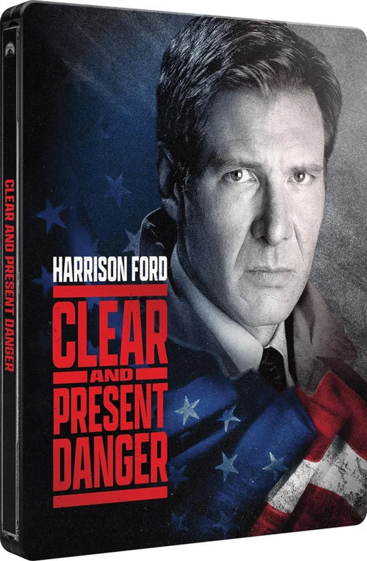 PRE-ORDER: Clear and Present Danger Streelbook 4K UHD + Blu-Ray