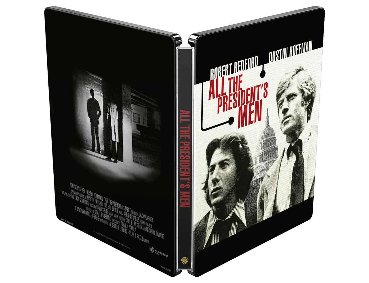 All The Presidents Men Limited Edition Steelbook (UK) 4K Ultra HD + Blu-Ray (Region Free)