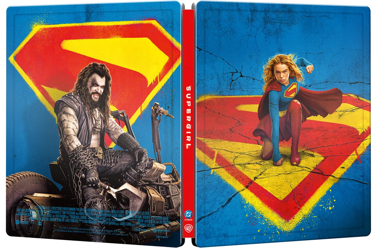 PRE-ORDER: Supergirl Limited Edition SteelBook (UK) (4K UHD + Blu-Ray) (Region Free)