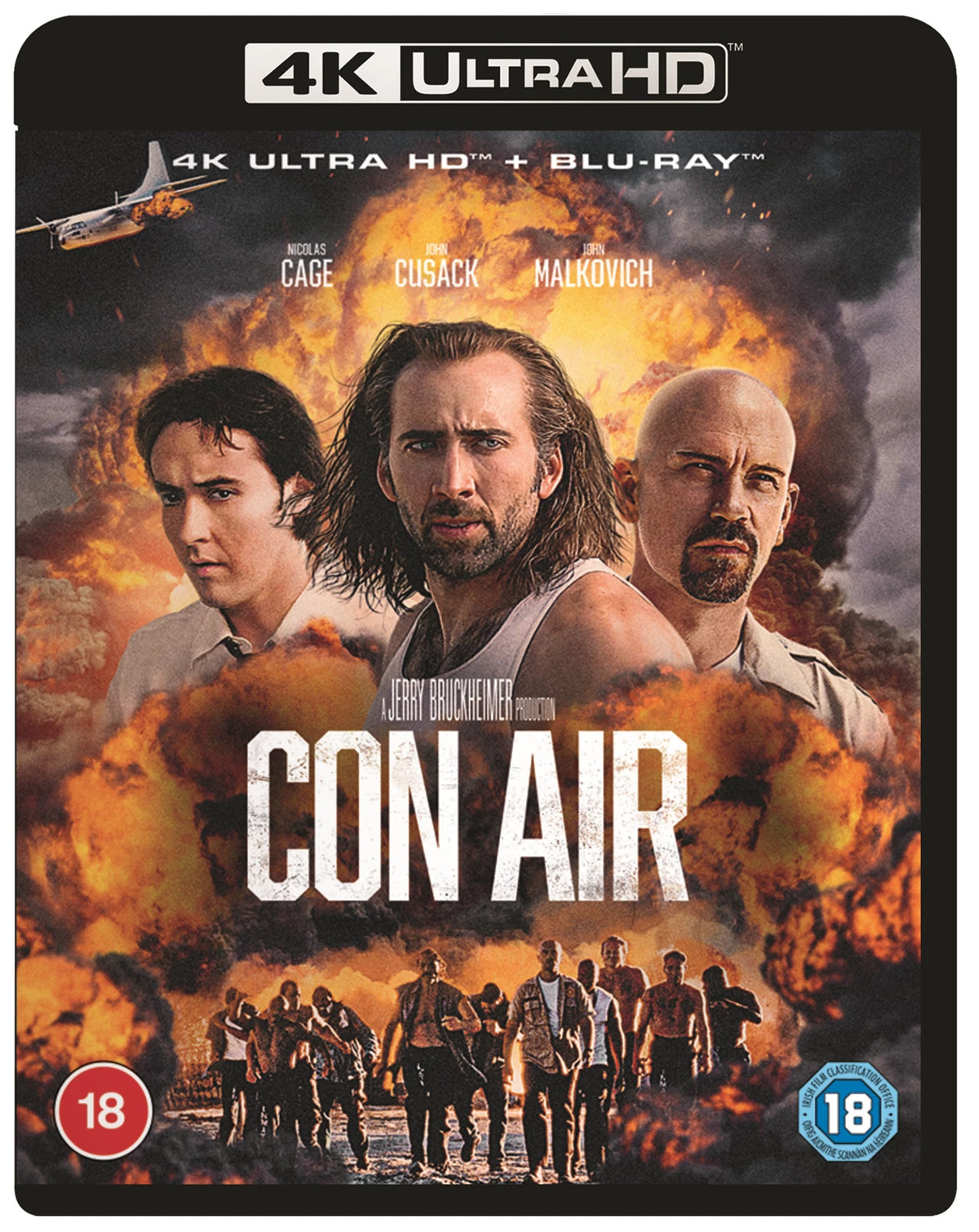 PRE-ORDER: Con Air 4K Ultra HD + Blu-Ray/Region B