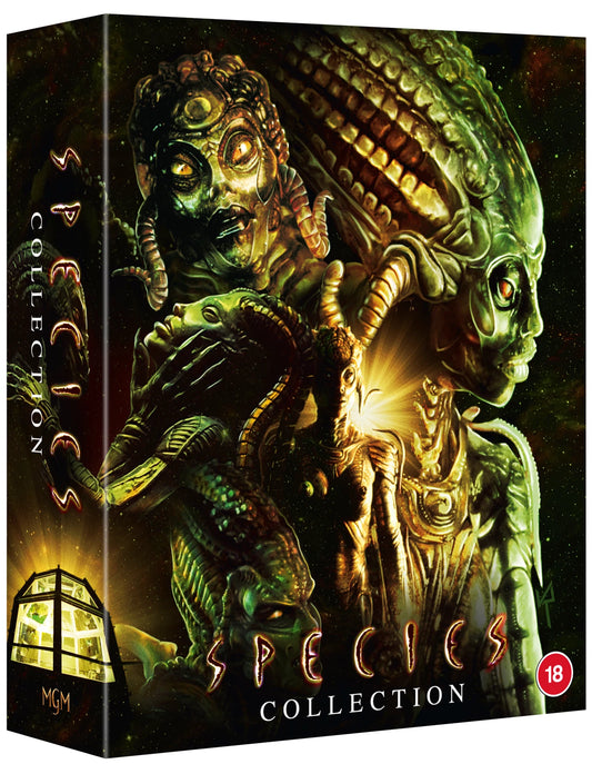 Species Collection 1 to 4 Limited Deluxe Collectors Edition Blu-Ray (Region B)