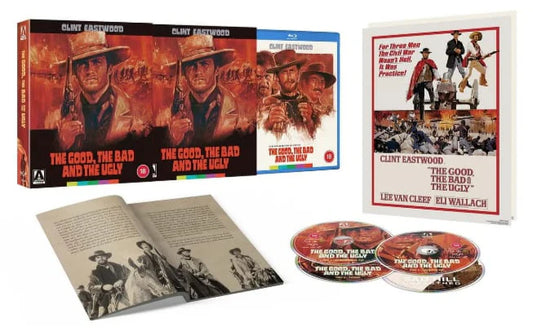 The Good, the Bad and the Ugly Limited Edition Blu-Ray (Import, Region B)