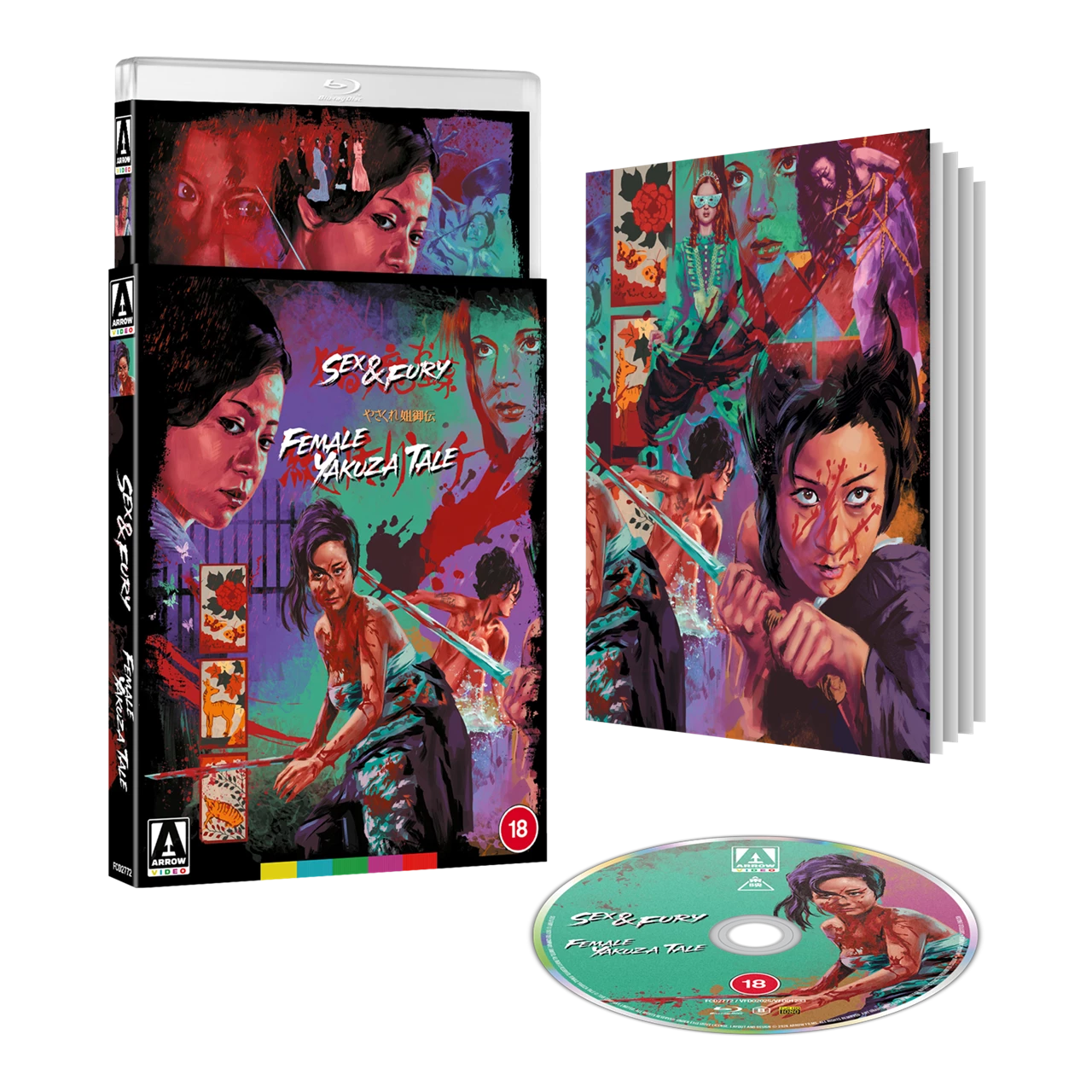 PRE-ORDER: Sex And Fury / Female Yakuza Tale Limited Edition Blu-Ray (Region B)