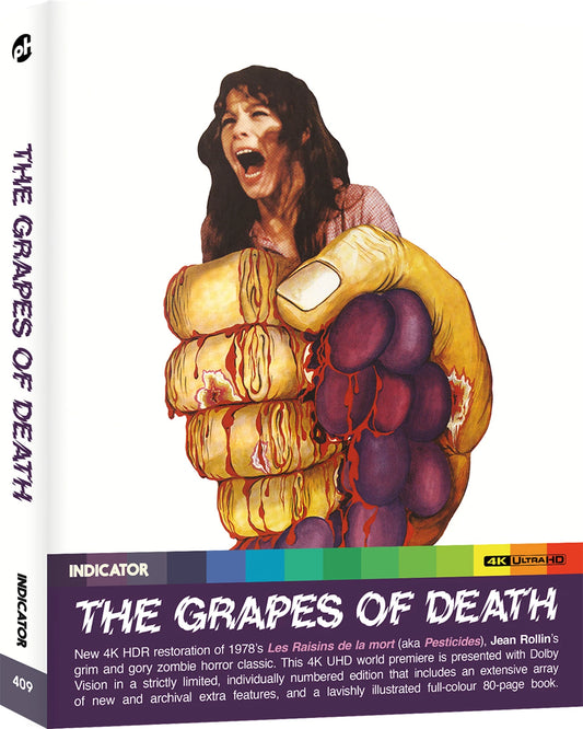 PRE-ORDER: The Grapes Of Death Limited Edition 4K Ultra HD