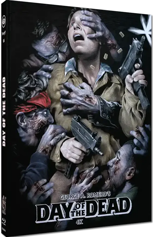 Day of the Dead (1985) Cover A Limited Edition 333 Padded Mediabook 4K UHD + Blu-ray Region B (Import/Cinestrange)
