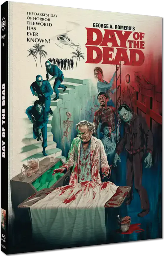 Day of the Dead (1985) Cover B LE 333 Mediabook 4K UHD + Blu-ray Region B (Import/Cinestrange)