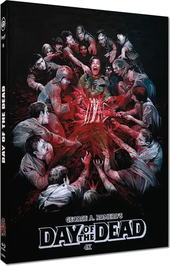 Day of the Dead (1985) Cover C LE 333 Mediabook 4K UHD + Blu-ray Region B (Import/Cinestrange)