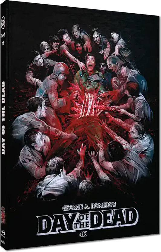 Day of the Dead (1985) Cover C LE 333 Mediabook 4K UHD + Blu-ray Region B (Import/Cinestrange)