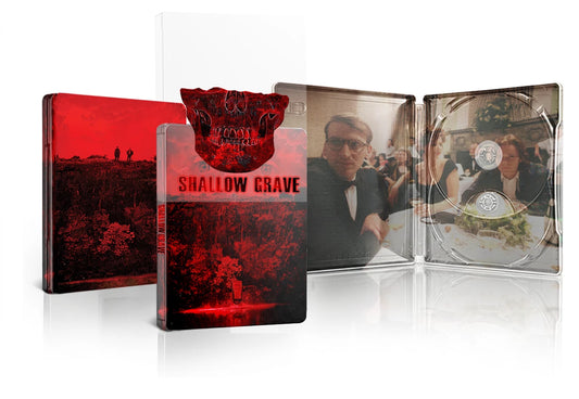 PRE-ORDER: Shallow Grave Limited Edition Steelbook 4K Ultra HD + Blu-Ray/Region B