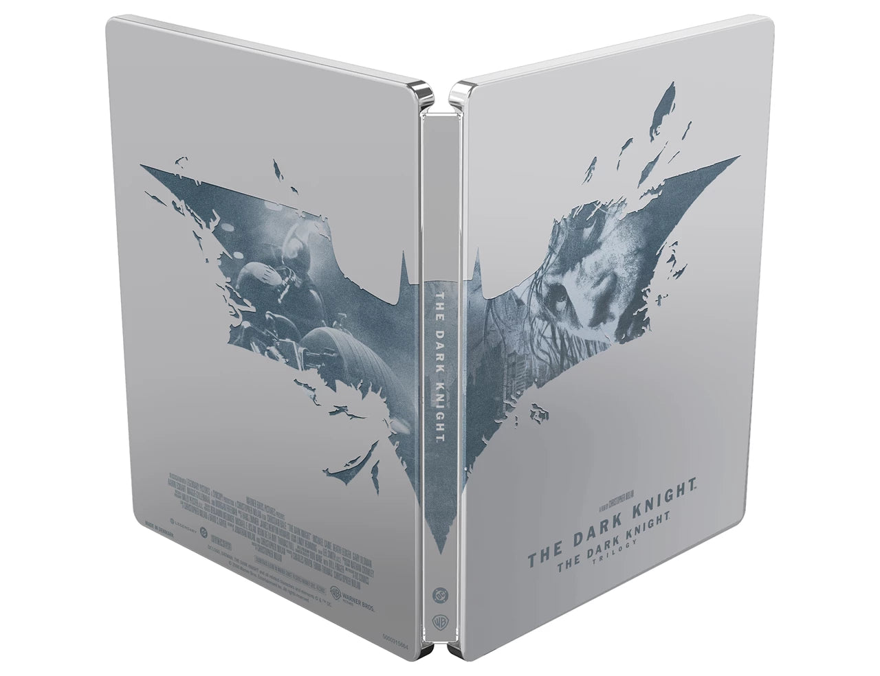 Batman - The Dark Knight Trilogy Limited Edition Steelbook 4K Ultra HD + Blu-Ray (UK) Region Free Pre-Order (1 Per Customer)