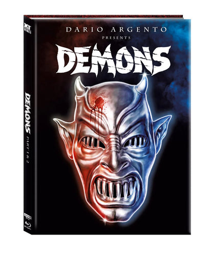 Demons Parts 1 & 2 - 4K UHD Limited Edition Padded Mediabook Cover A - Region Free / Blu-ray Region B (Import/XT Video)