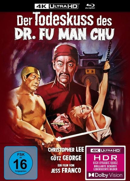 The Blood of Fu Manchu Limited Mediabook (4K Ultra HD + Blu-Ray/Region B) (Import/Filmjuwelen)