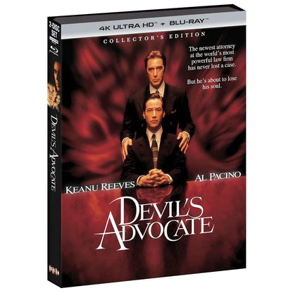 The Devil's Advocate Collector's Edition with Slipcover 4K UHD + Blu-Ray