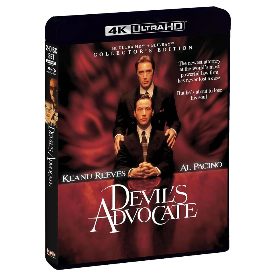 PRE-ORDER: The Devil's Advocate Collector's Edition 4K UHD + Blu-Ray