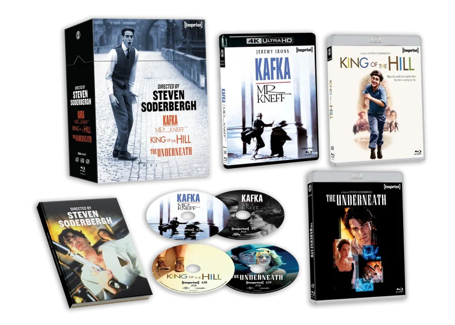 PRE-ORDER: Directed By... Steven Soderbergh (1991 - 2021) - 4K UHD + Blu-ray Limited Edition Hardbox + Hardcover Booklet