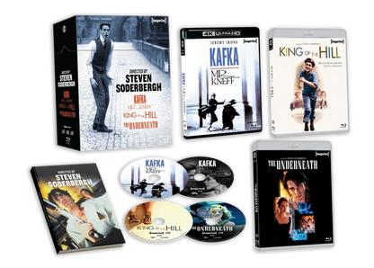 PRE-ORDER: Directed By... Steven Soderbergh (1991 - 2021) - 4K UHD + Blu-ray Limited Edition Hardbox + Hardcover Booklet