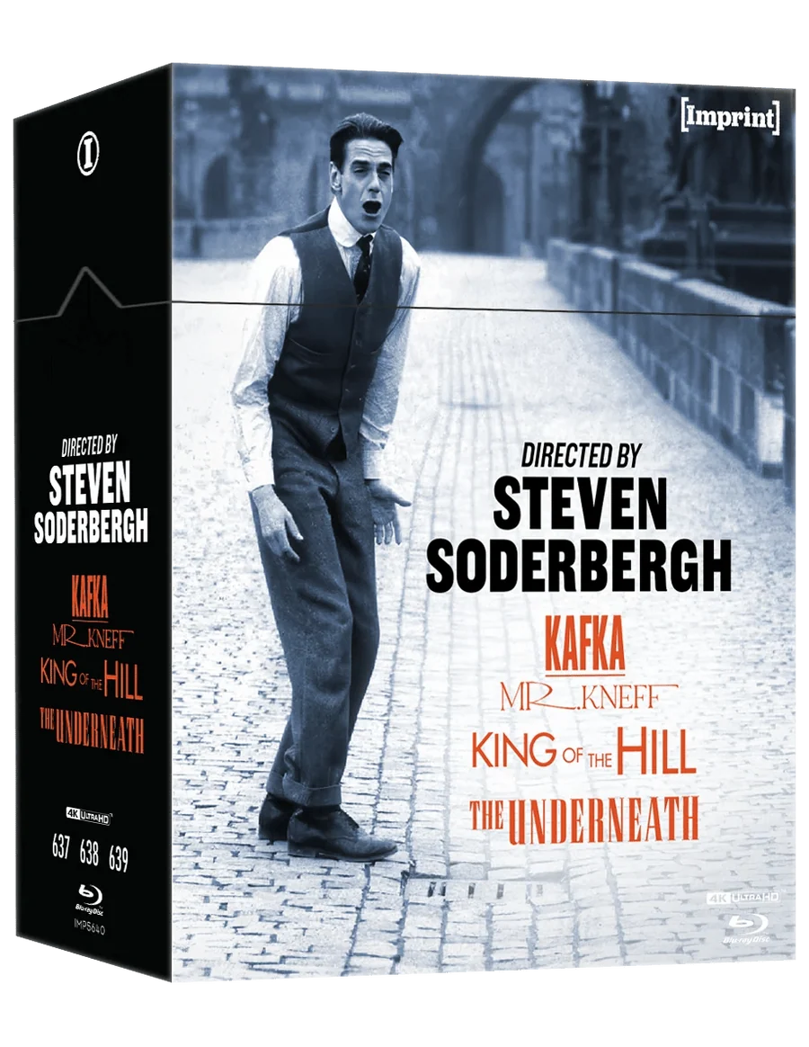 PRE-ORDER: Directed By... Steven Soderbergh (1991 - 2021) - 4K UHD + Blu-ray Limited Edition Hardbox + Hardcover Booklet
