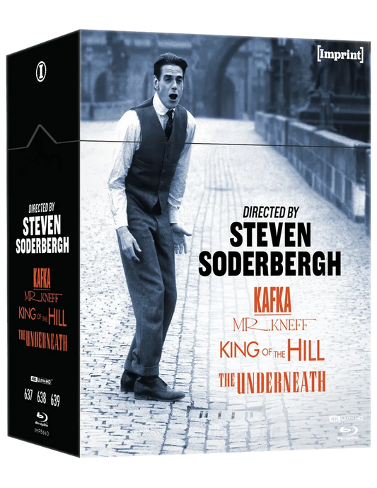 PRE-ORDER: Directed By... Steven Soderbergh (1991 - 2021) - 4K UHD + Blu-ray Limited Edition Hardbox + Hardcover Booklet