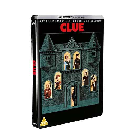 PRE-ORDER: Clue Limited Edition Steelbook (UK) 4K Ultra HD + Blu-Ray