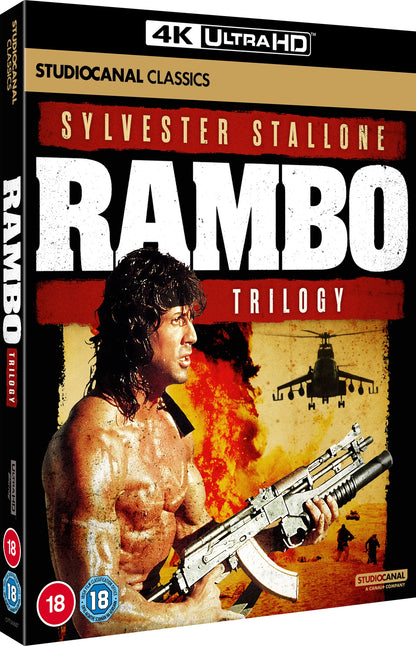 PRE-ORDER: Rambo Trilogy 4K Ultra HD (Studio Canal)