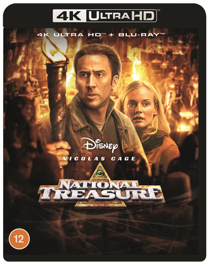 PRE-ORDER: National Treasure 4K Ultra HD + Blu-Ray/Region B