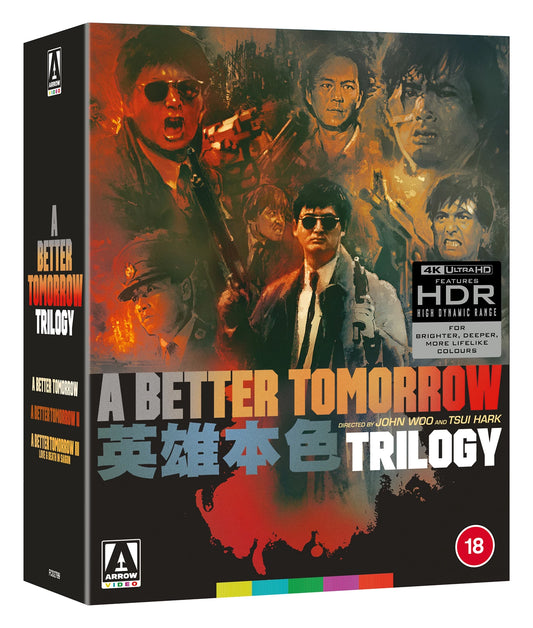 PRE-ORDER:A Better Tomorrow Trilogy Limited Edition 4K Ultra HD