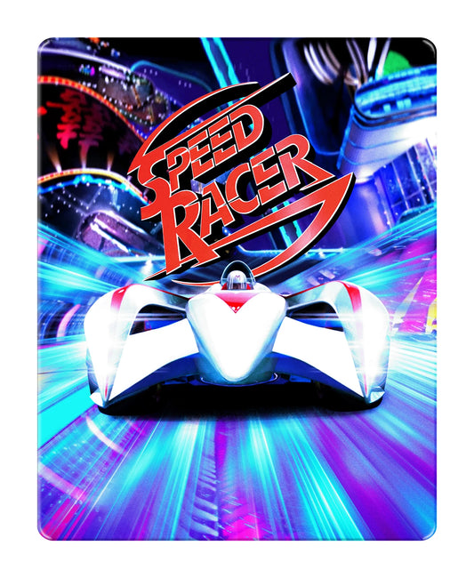 PRE-ORDER: Speed Racer Limited Edition Steelbook (UK) 4K Ultra HD + Blu-Ray (Region Free)