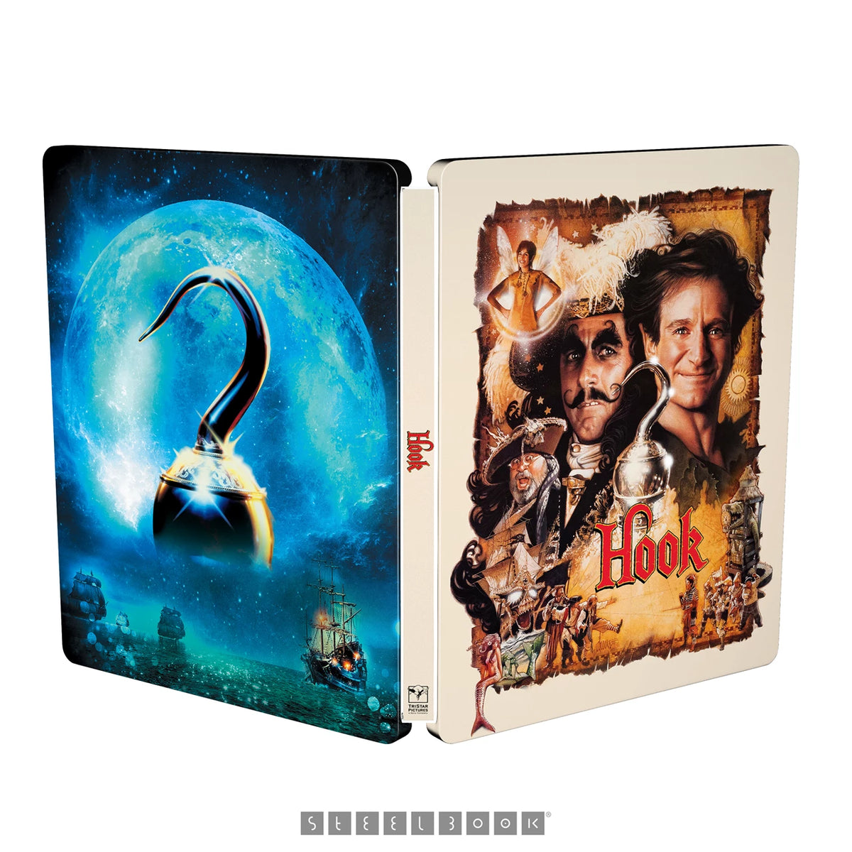 PRE-ORDER: Hook Limited Edition Steelbook 4K Ultra HD + Blu-Ray/Region B (UK)
